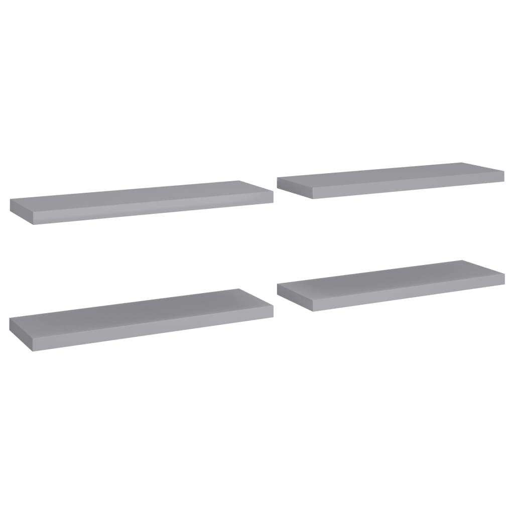 8720286074893_a_en_hd_1 vidaXL Floating Wall Shelves 4 pcs Grey 80x23.5x3.8 cm MDF - Image 2