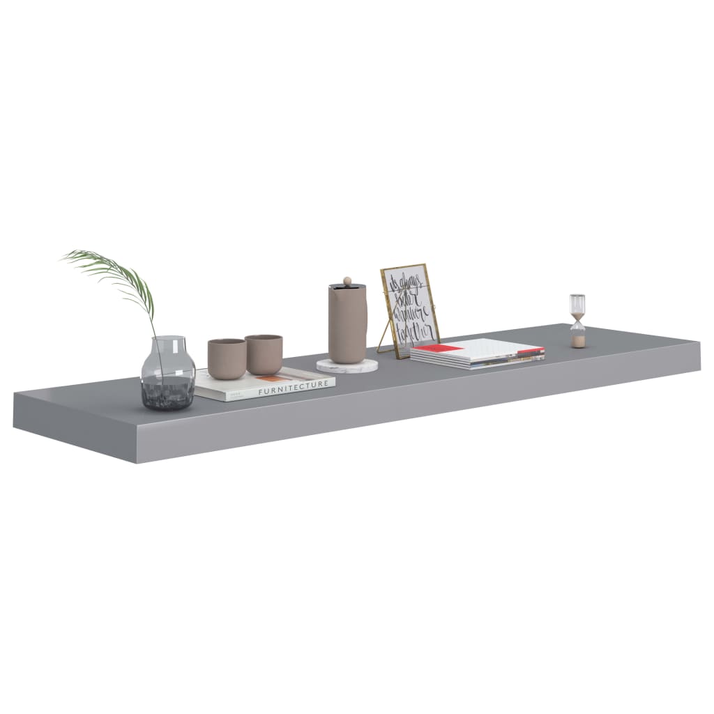8720286074909_g_en_hd_1 vidaXL Floating Wall Shelf Grey 90x23.5x3.8 cm MDF - Image 3