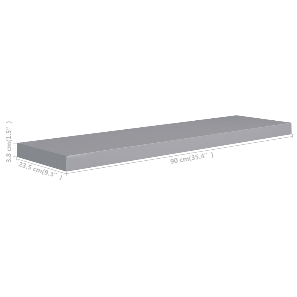8720286074909_g_en_hd_5 vidaXL Floating Wall Shelf Grey 90x23.5x3.8 cm MDF - Image 7