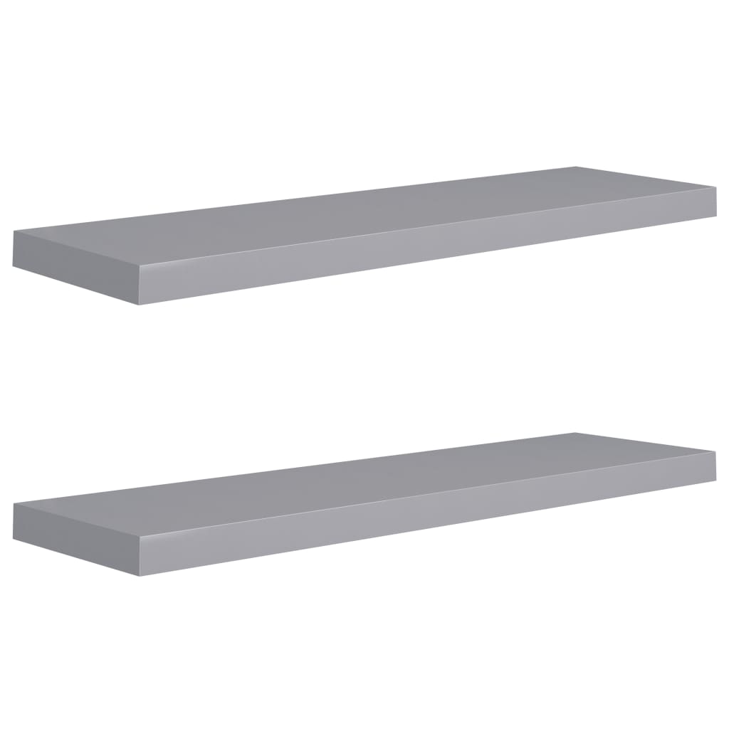 8720286074916_a_en_hd_1 vidaXL Floating Wall Shelves 2 pcs Grey 90x23.5x3.8 cm MDF - Image 2
