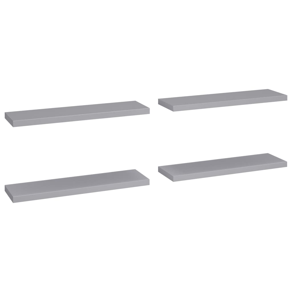 8720286074923_a_en_hd_1 vidaXL Floating Wall Shelves 4 pcs Grey 90x23.5x3.8 cm MDF - Image 2
