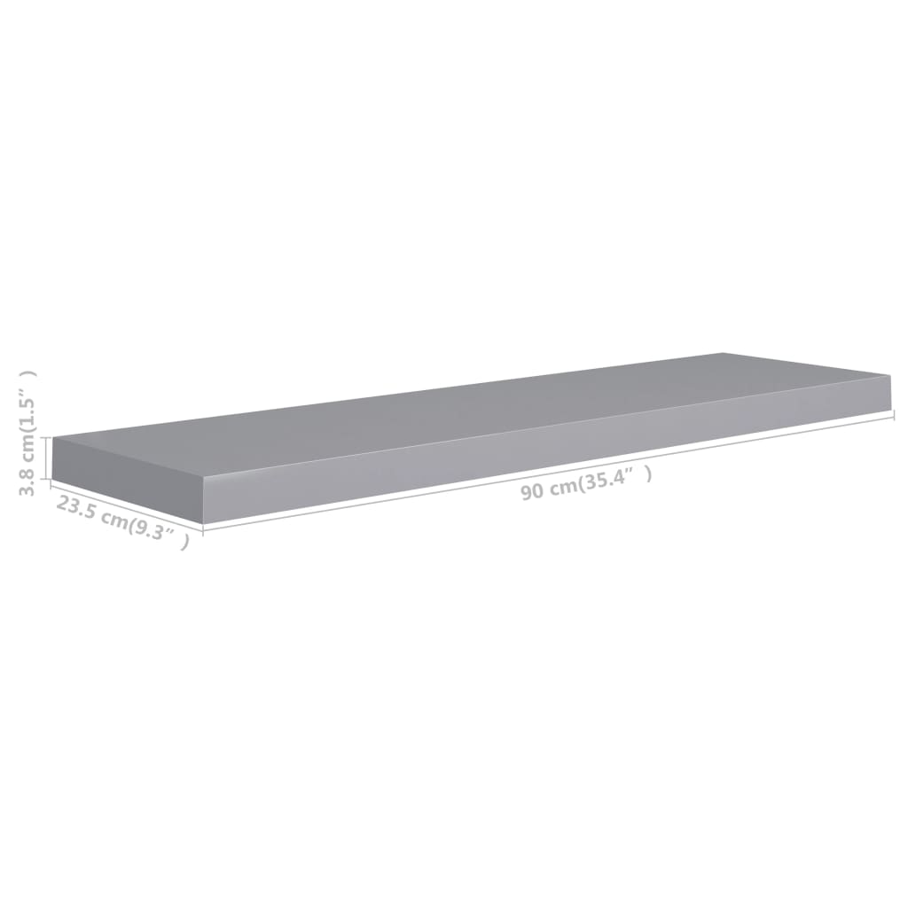 8720286074923_g_en_hd_6 vidaXL Floating Wall Shelves 4 pcs Grey 90x23.5x3.8 cm MDF - Image 8