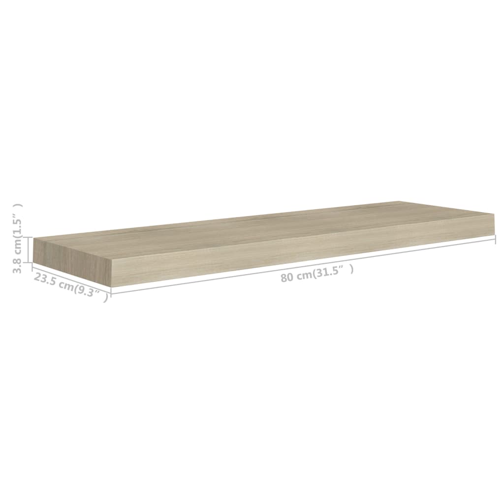 8720286075098_g_en_hd_6 vidaXL Floating Wall Shelves 2 pcs Oak 80x23.5x3.8 cm MDF - Image 8