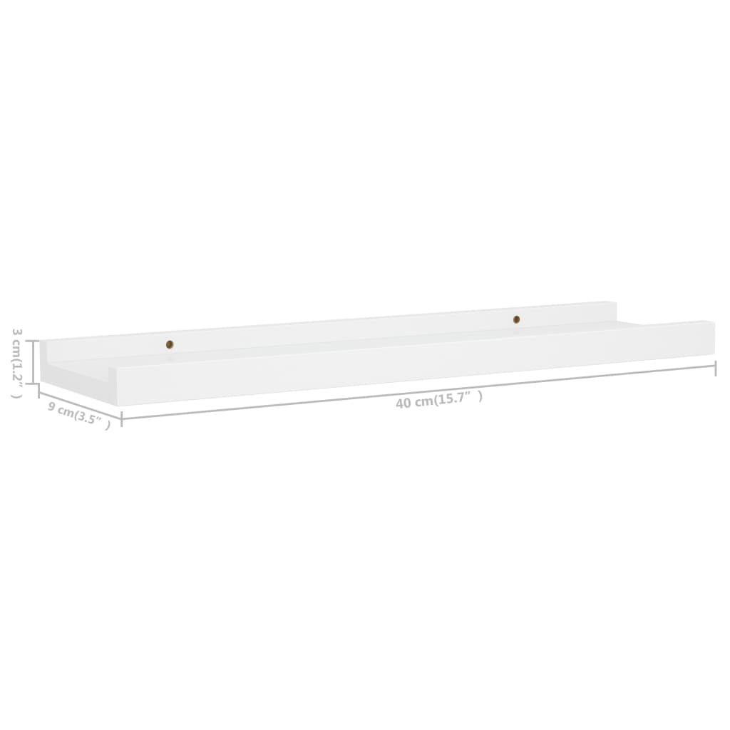 8720286075593_g_en_hd_7 vidaXL Picture Frame Ledge Shelves 2 pcs White 40x9x3 cm MDF - Image 9