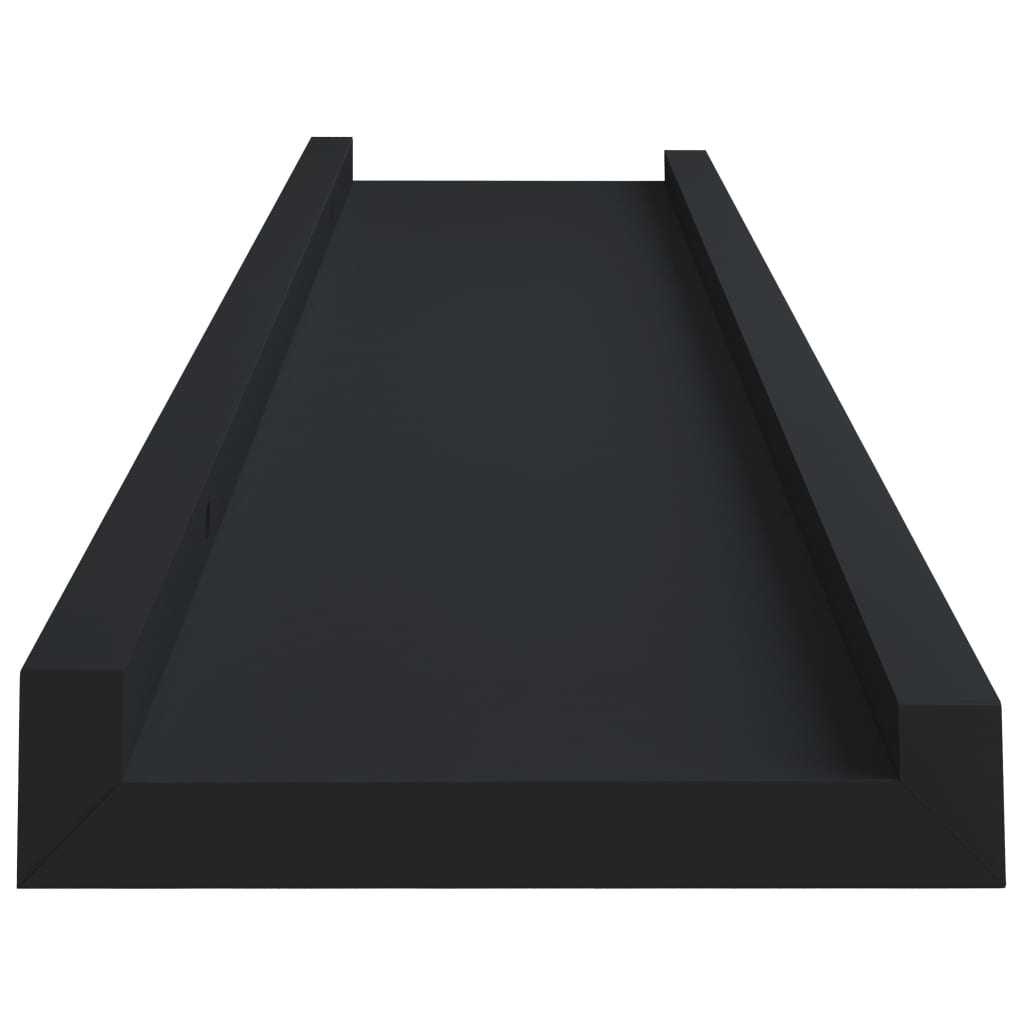 8720286075623_g_en_hd_3 vidaXL Picture Frame Ledge Shelves 2 pcs Black 40x9x3 cm MDF - Image 5