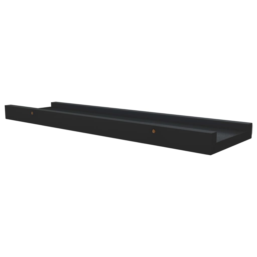 8720286075623_g_en_hd_4 vidaXL Picture Frame Ledge Shelves 2 pcs Black 40x9x3 cm MDF - Image 6