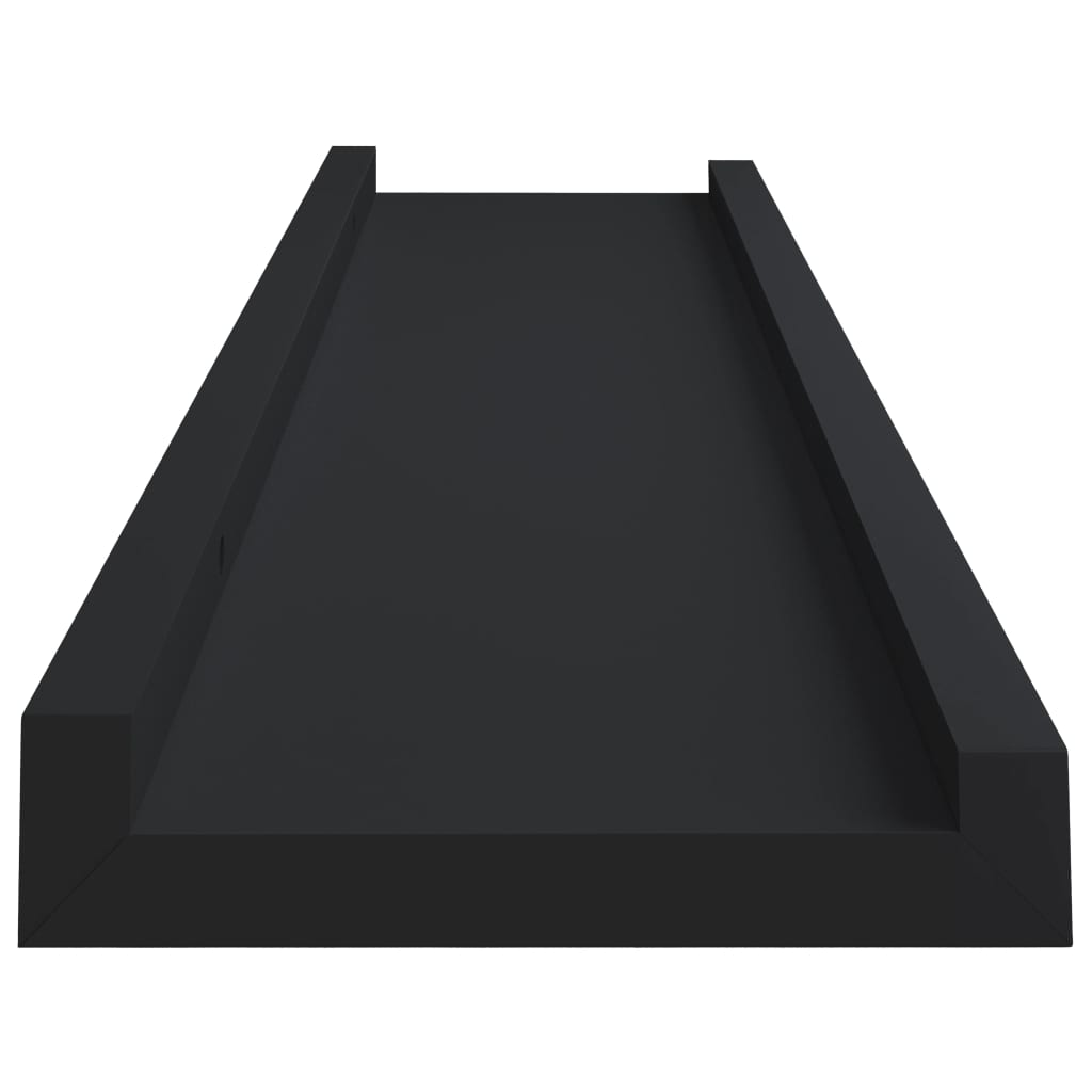 8720286075630_g_en_hd_3 vidaXL Picture Frame Ledge Shelves 2 pcs Black 60x9x3 cm MDF - Image 5