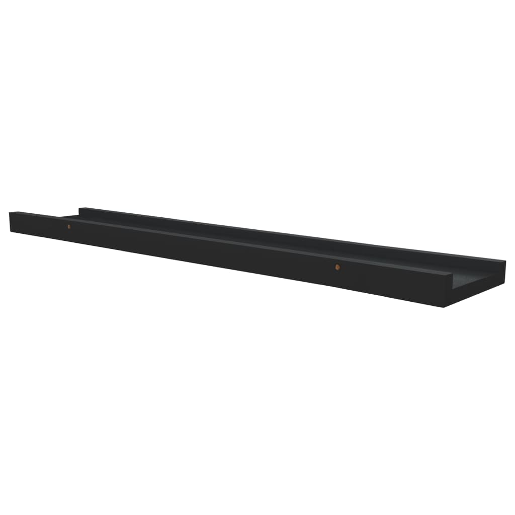 8720286075630_g_en_hd_4 vidaXL Picture Frame Ledge Shelves 2 pcs Black 60x9x3 cm MDF - Image 6