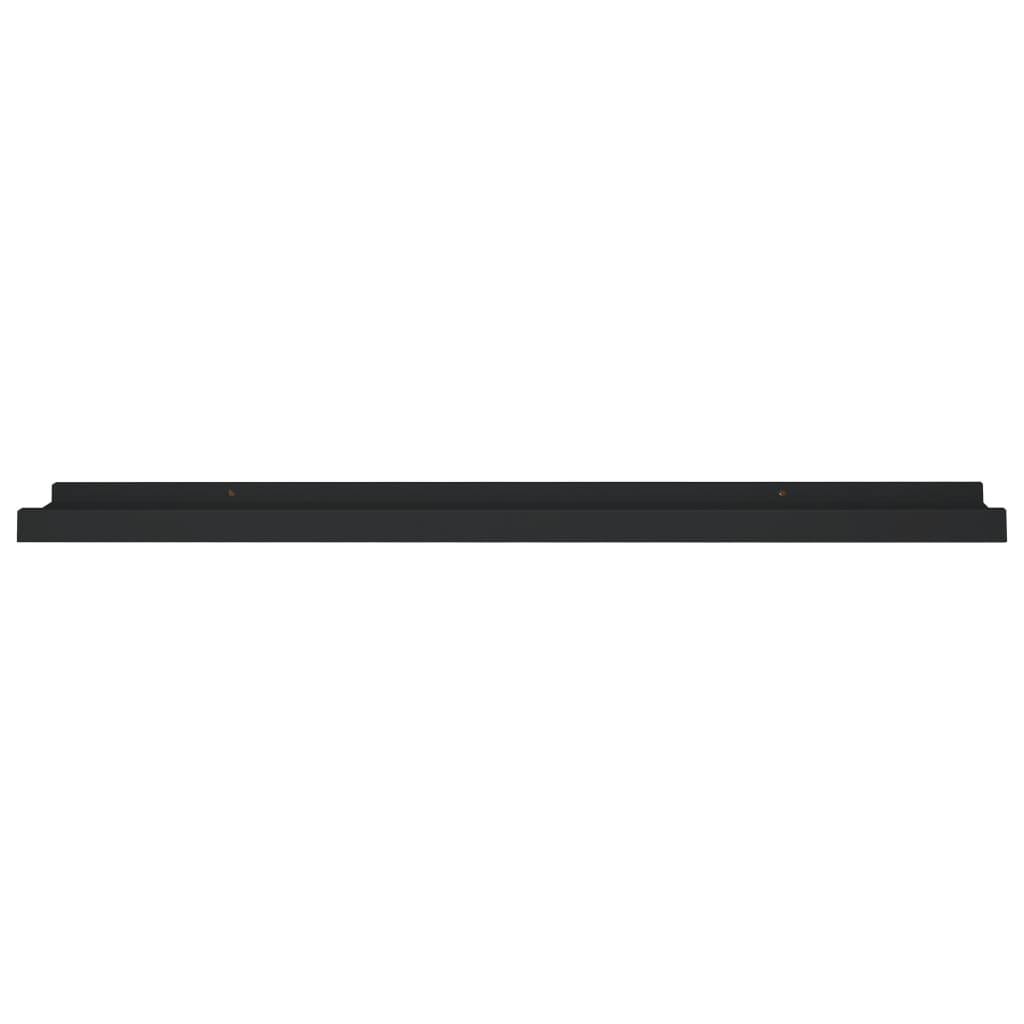 8720286075647_g_en_hd_2 vidaXL Picture Frame Ledge Shelves 2 pcs Black 80x9x3 cm MDF - Image 4