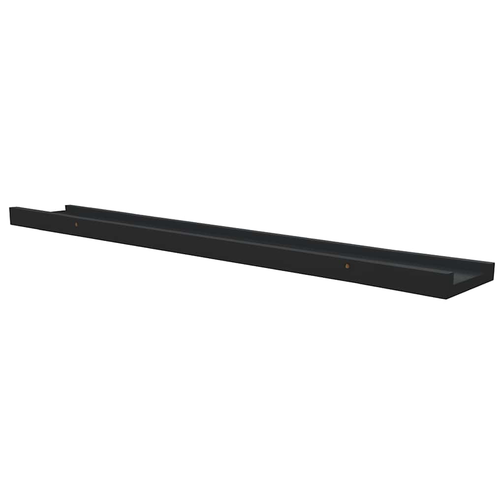 8720286075647_g_en_hd_4 vidaXL Picture Frame Ledge Shelves 2 pcs Black 80x9x3 cm MDF - Image 6