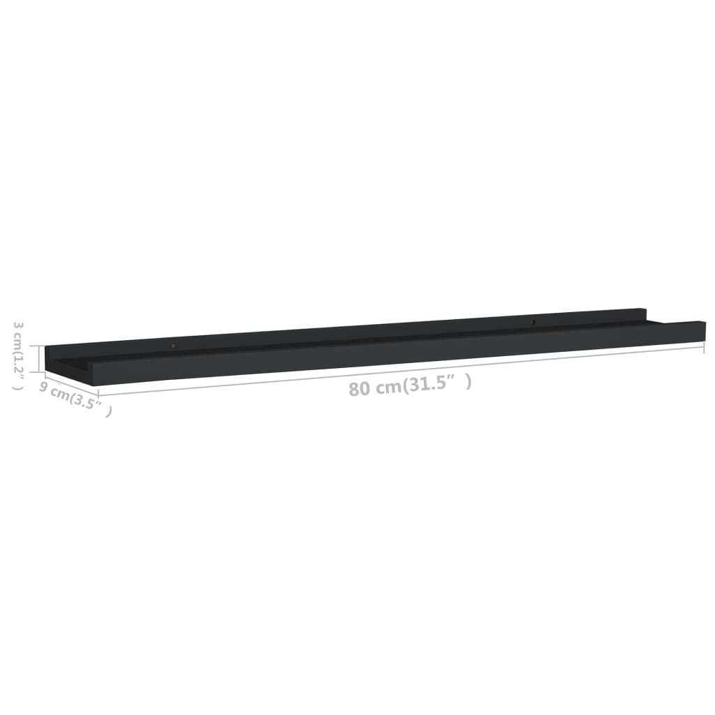 8720286075647_g_en_hd_6 vidaXL Picture Frame Ledge Shelves 2 pcs Black 80x9x3 cm MDF - Image 8