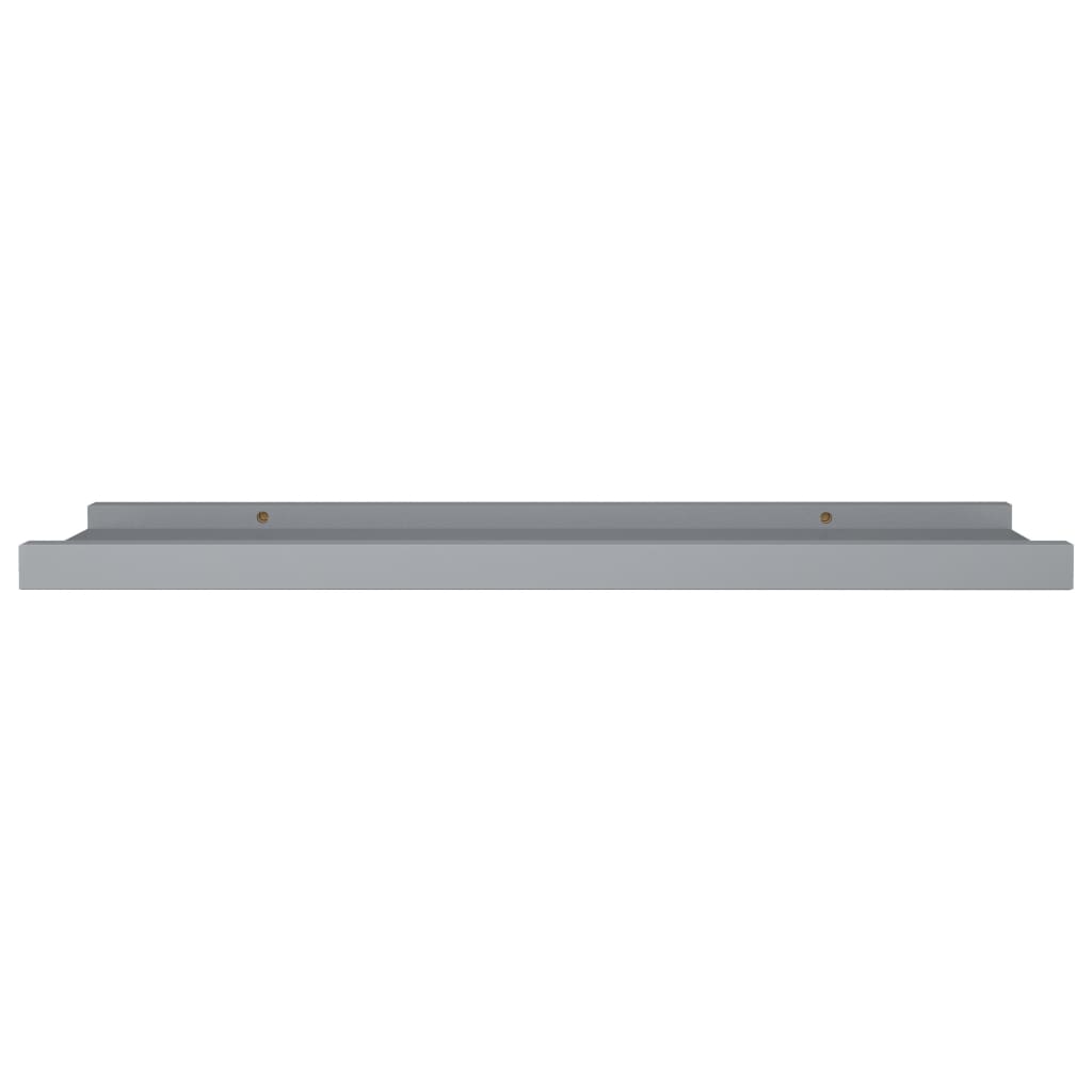 8720286075661_g_en_hd_2 vidaXL Picture Frame Ledge Shelves 2 pcs Grey 60x9x3 cm MDF - Image 4