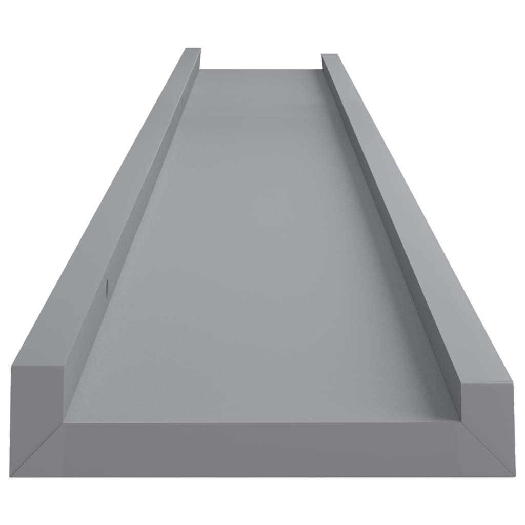 8720286075678_g_en_hd_3 vidaXL Picture Frame Ledge Shelves 2 pcs Grey 80x9x3 cm MDF - Image 5