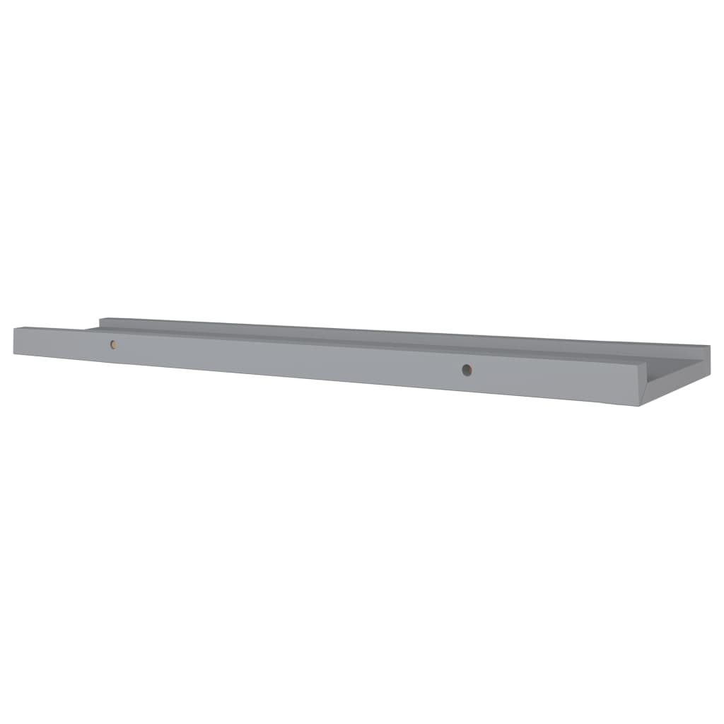 8720286075678_g_en_hd_4 vidaXL Picture Frame Ledge Shelves 2 pcs Grey 80x9x3 cm MDF - Image 6