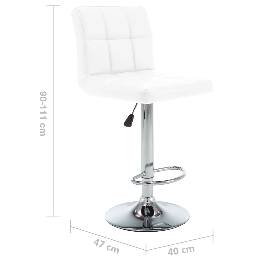 8720286080931_g_en_hd_7 vidaXL Bar Stools 2 pcs White Faux Leather - Image 8