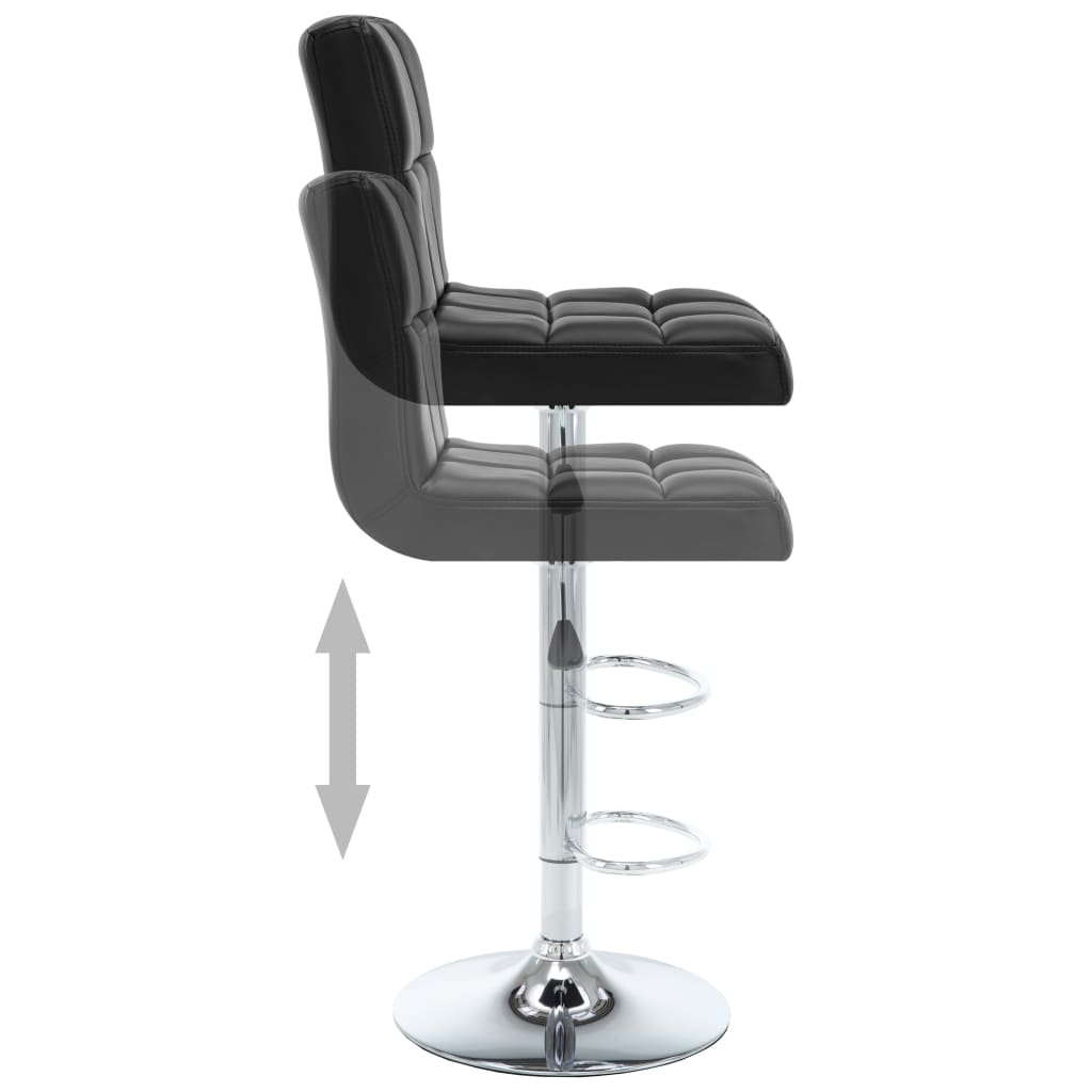 8720286080948_g_en_hd_3 vidaXL Bar Stools 2 pcs Black Faux Leather - Image 4