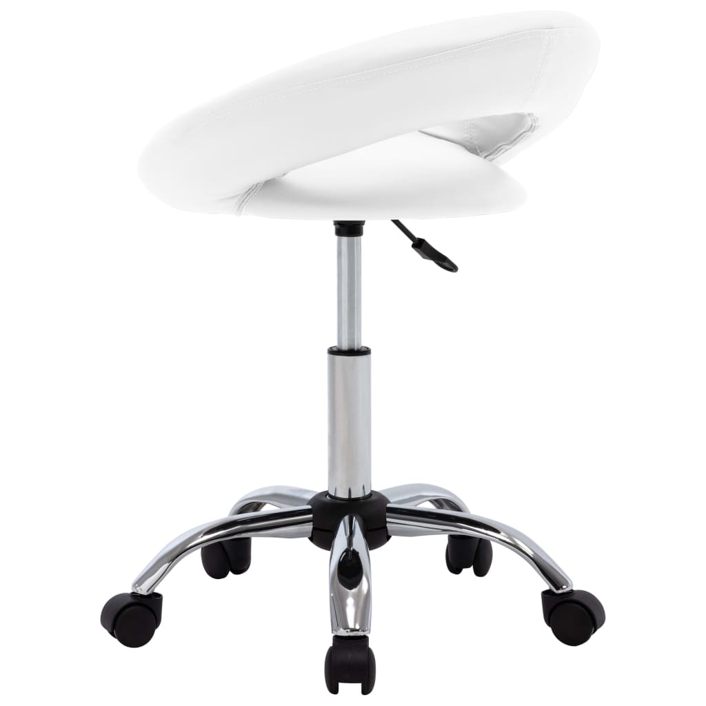 8720286081235_g_en_hd_4 vidaXL Rolling Work Chair White Faux Leather - Image 5