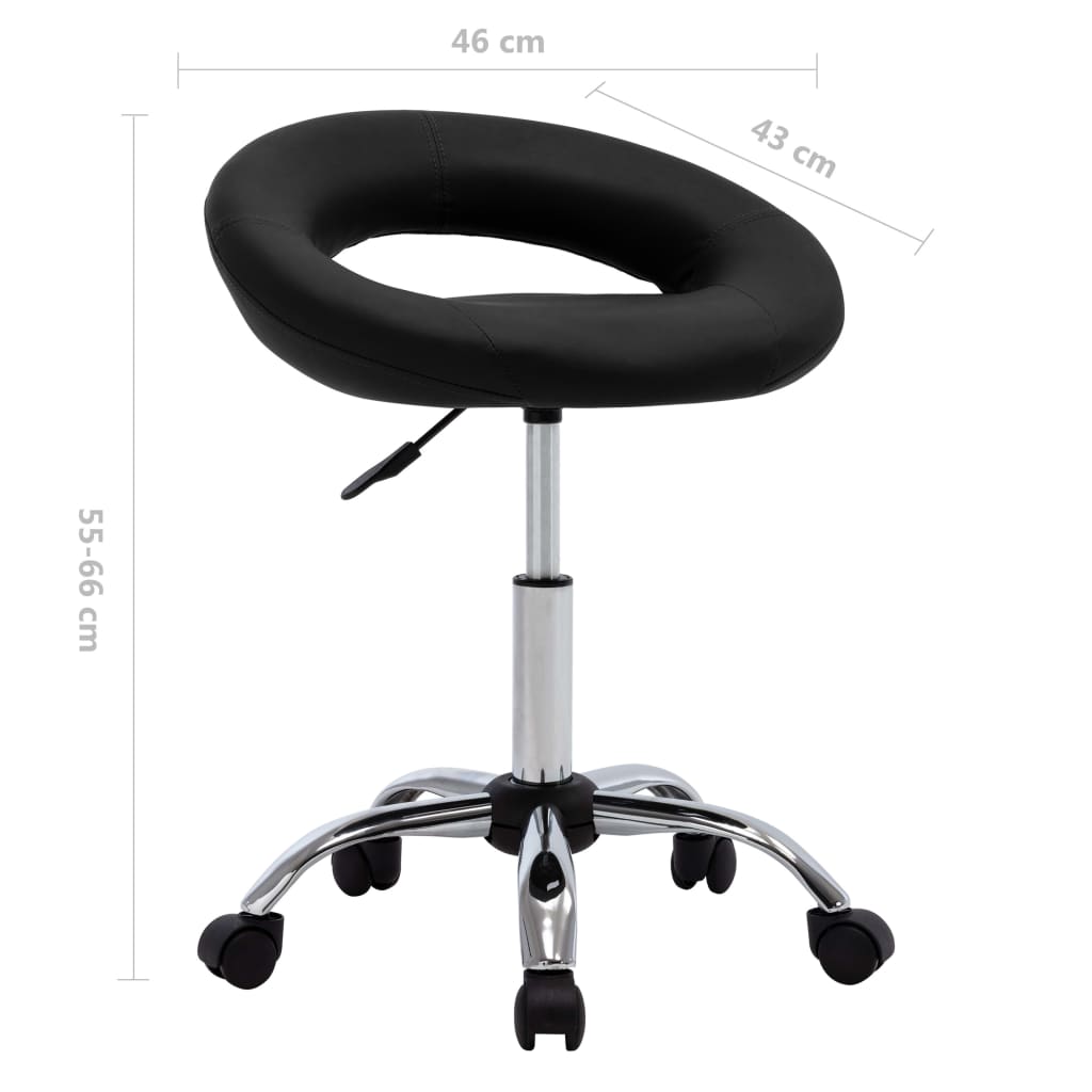 8720286081242_g_en_hd_6 vidaXL Rolling Work Chair Black Faux Leather - Image 7