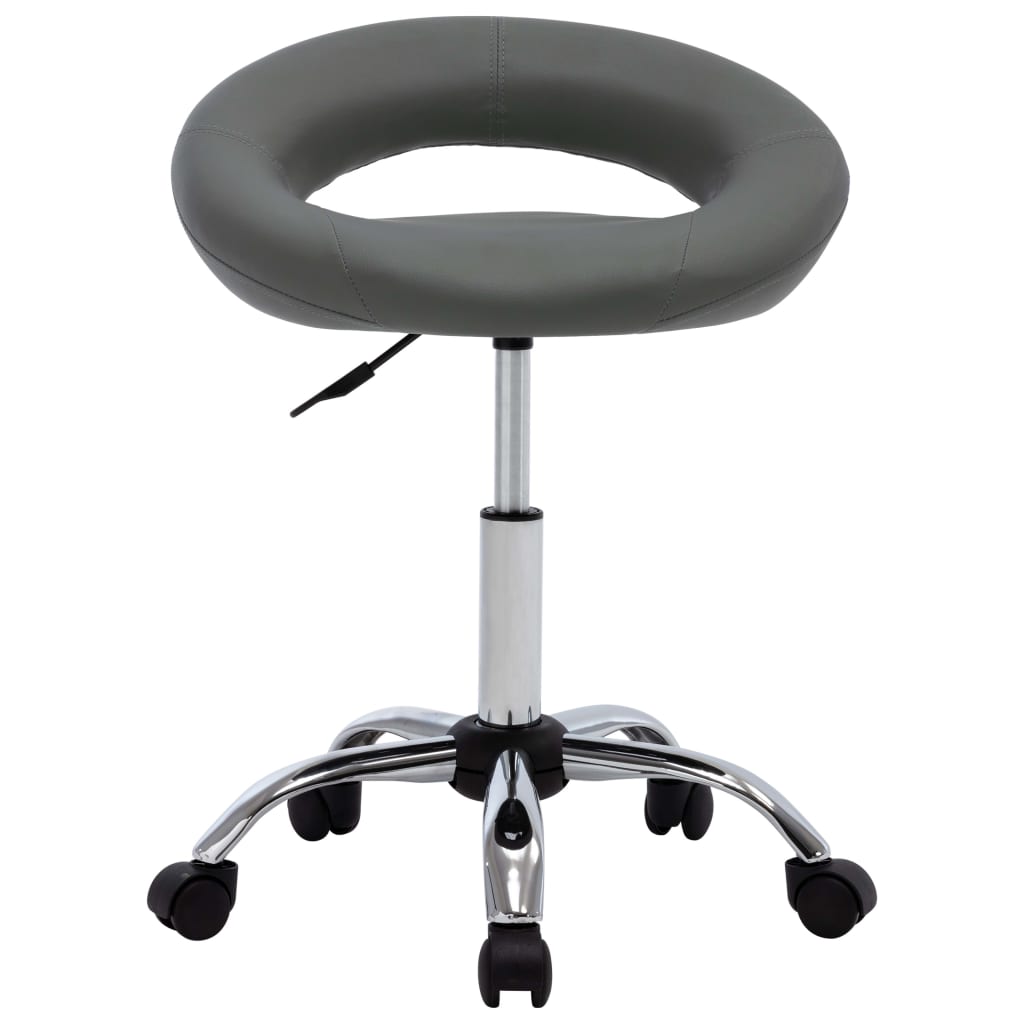 8720286081280_g_en_hd_1 vidaXL Rolling Work Chair Grey Faux Leather - Image 2