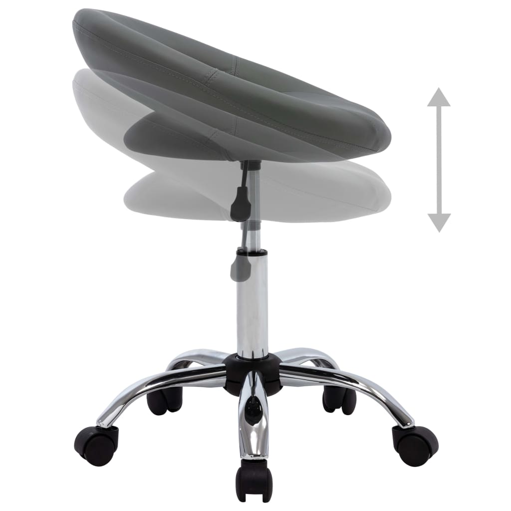 8720286081280_g_en_hd_3 vidaXL Rolling Work Chair Grey Faux Leather - Image 4