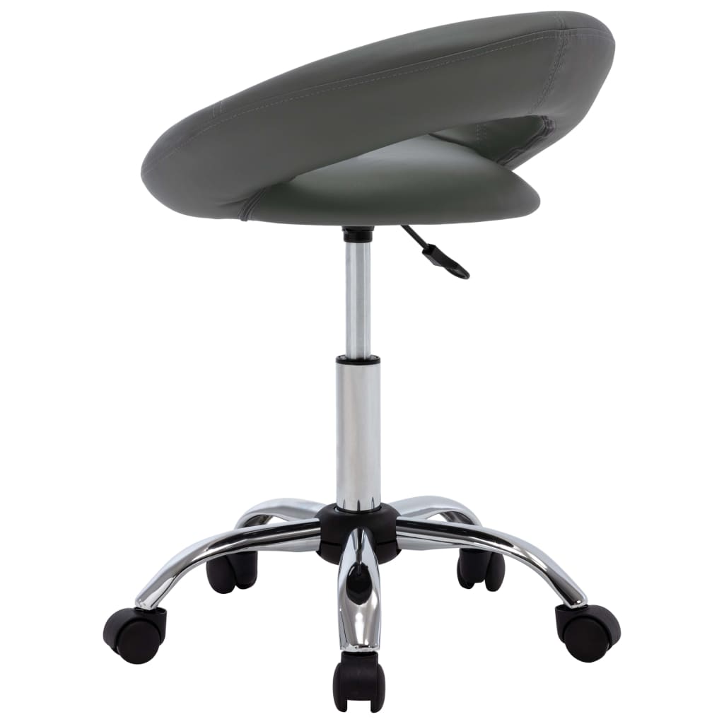 8720286081280_g_en_hd_4 vidaXL Rolling Work Chair Grey Faux Leather - Image 5