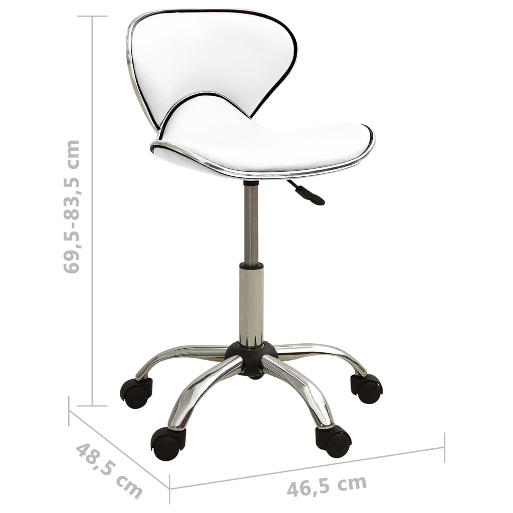 8720286081334_g_en_hd_5 vidaXL Salon Spa Stool White Faux Leather - Image 6