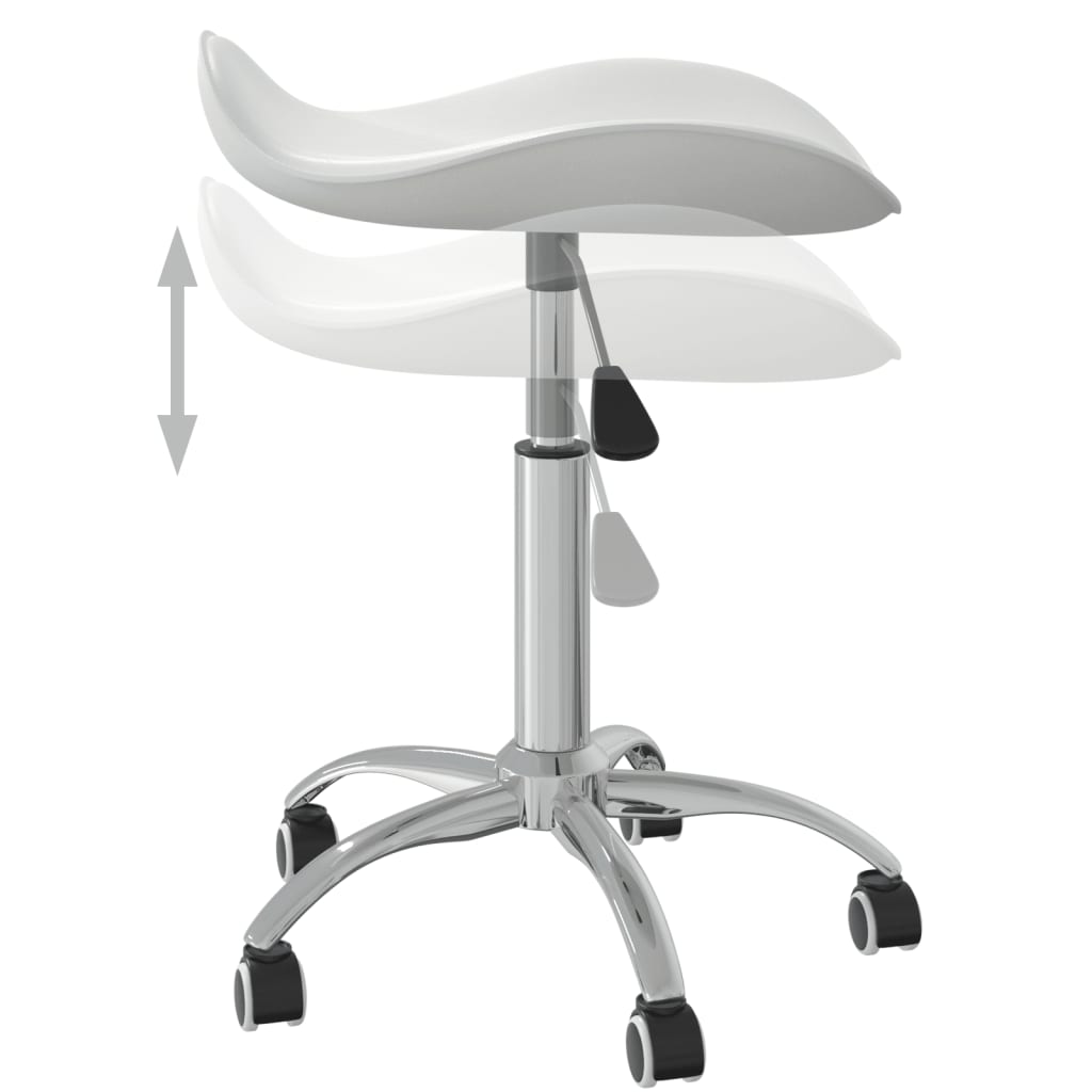 8720286081433_g_en_hd_4 vidaXL Salon Spa Stool White Faux Leather - Image 5