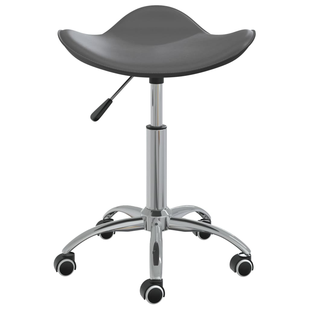 8720286081488_g_en_hd_1 vidaXL Salon Spa Stool Grey Faux Leather - Image 2