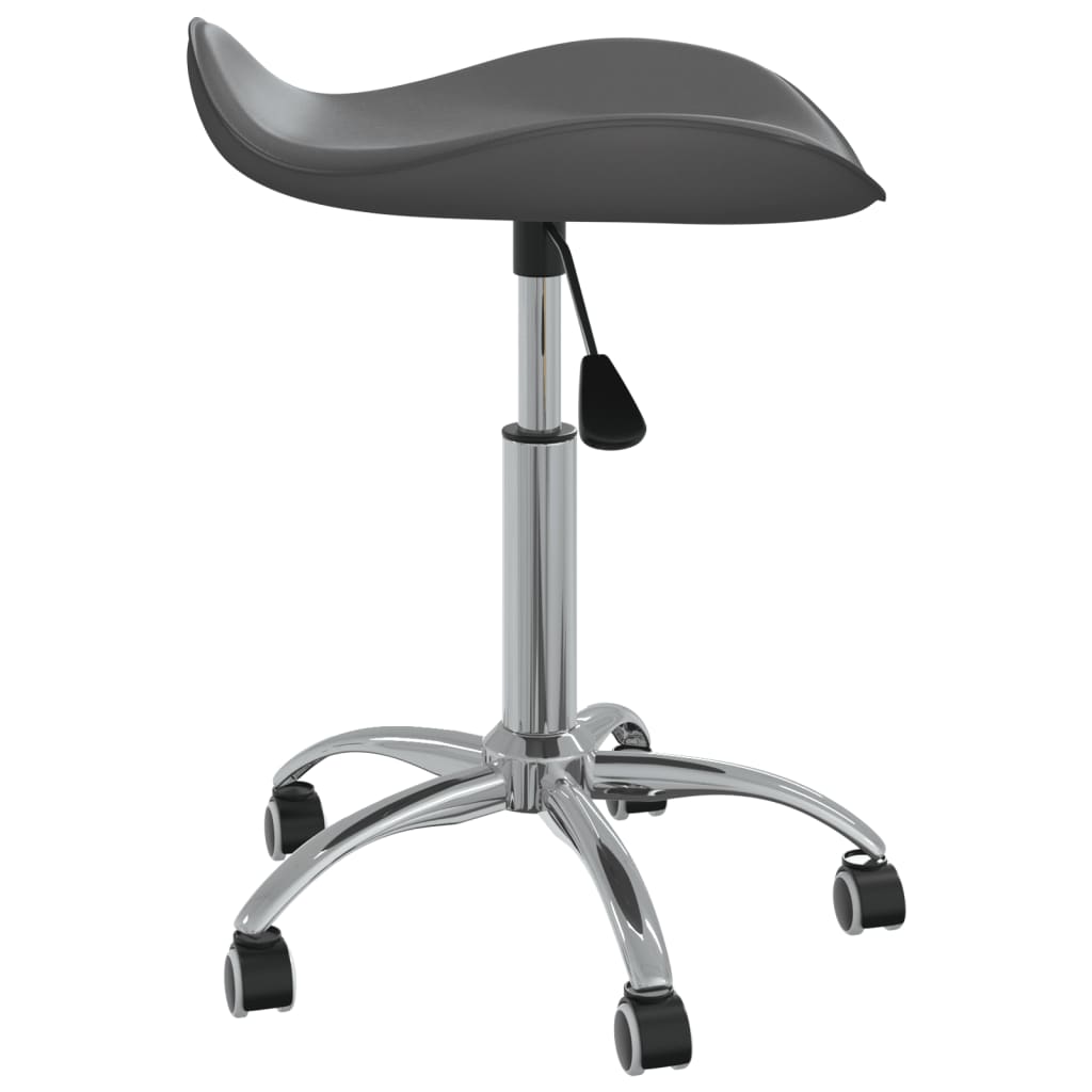 8720286081488_g_en_hd_2 vidaXL Salon Spa Stool Grey Faux Leather - Image 3