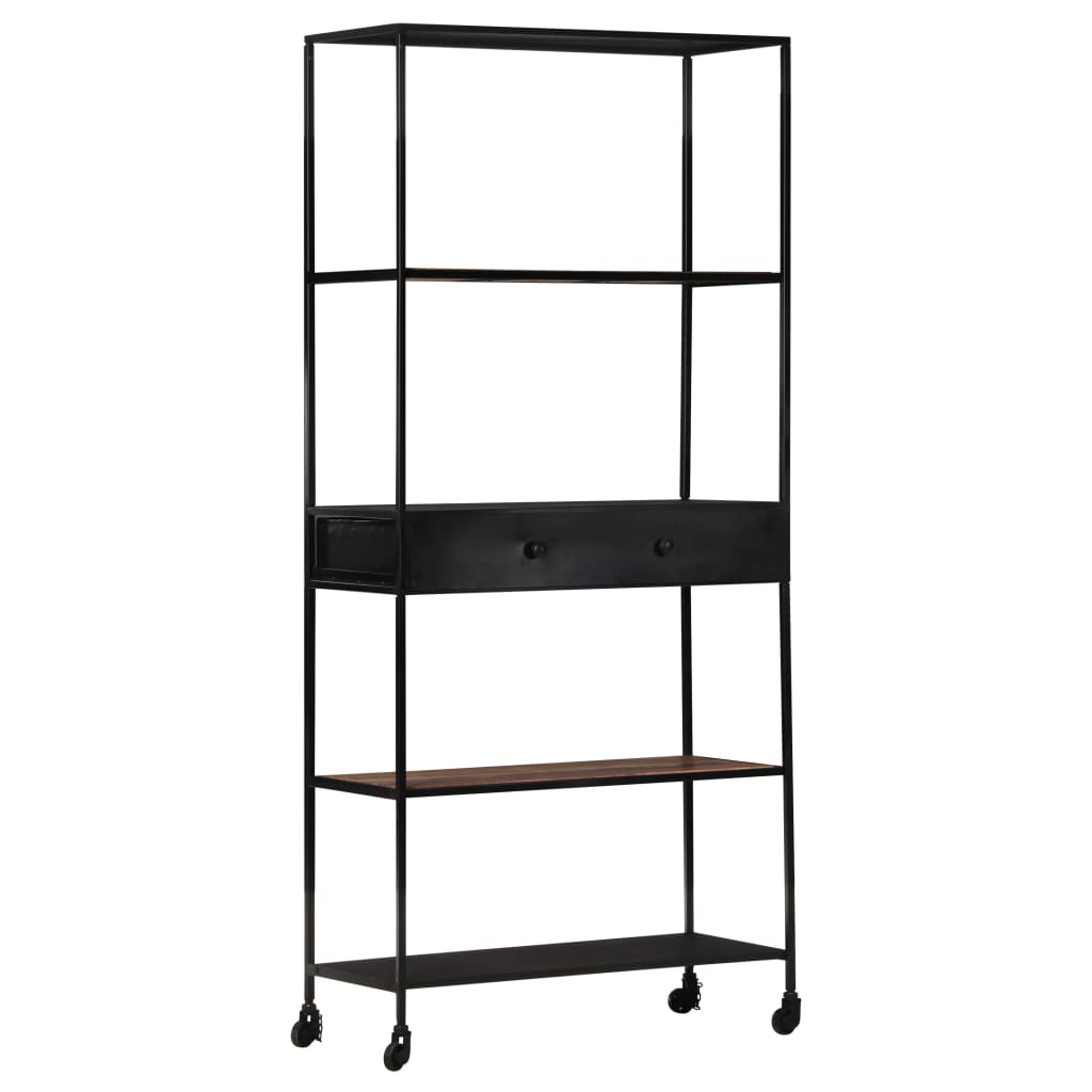 8720286082409_g_en_hd_9 vidaXL Book Cabinet 80x35x180 cm Rough Mango Wood & Iron - Image 11