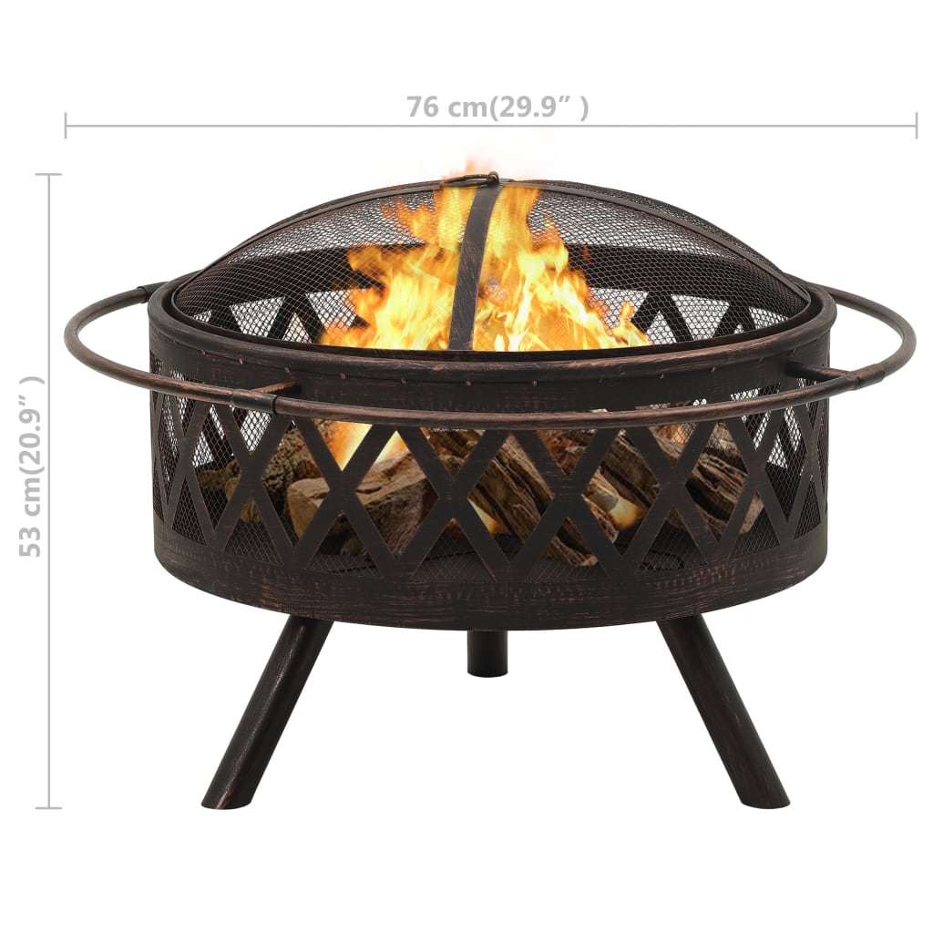 8720286083321_g_en_hd_7 vidaXL Rustic Fire Pit with Poker 76 cm XXL Steel - Image 8