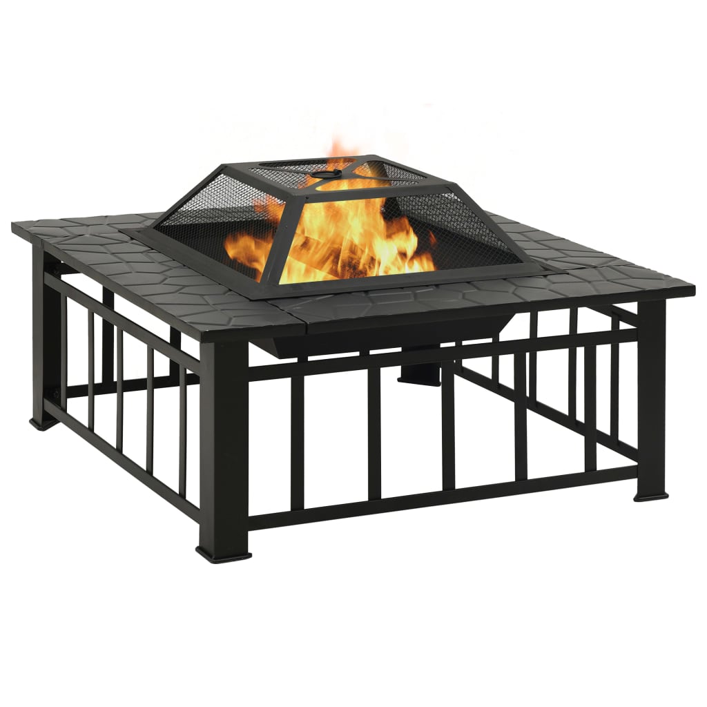 8720286083352_g_en_hd_1 vidaXL Garden Fire Pit with Poker 81x81x47 cm XXL Steel - Image 2
