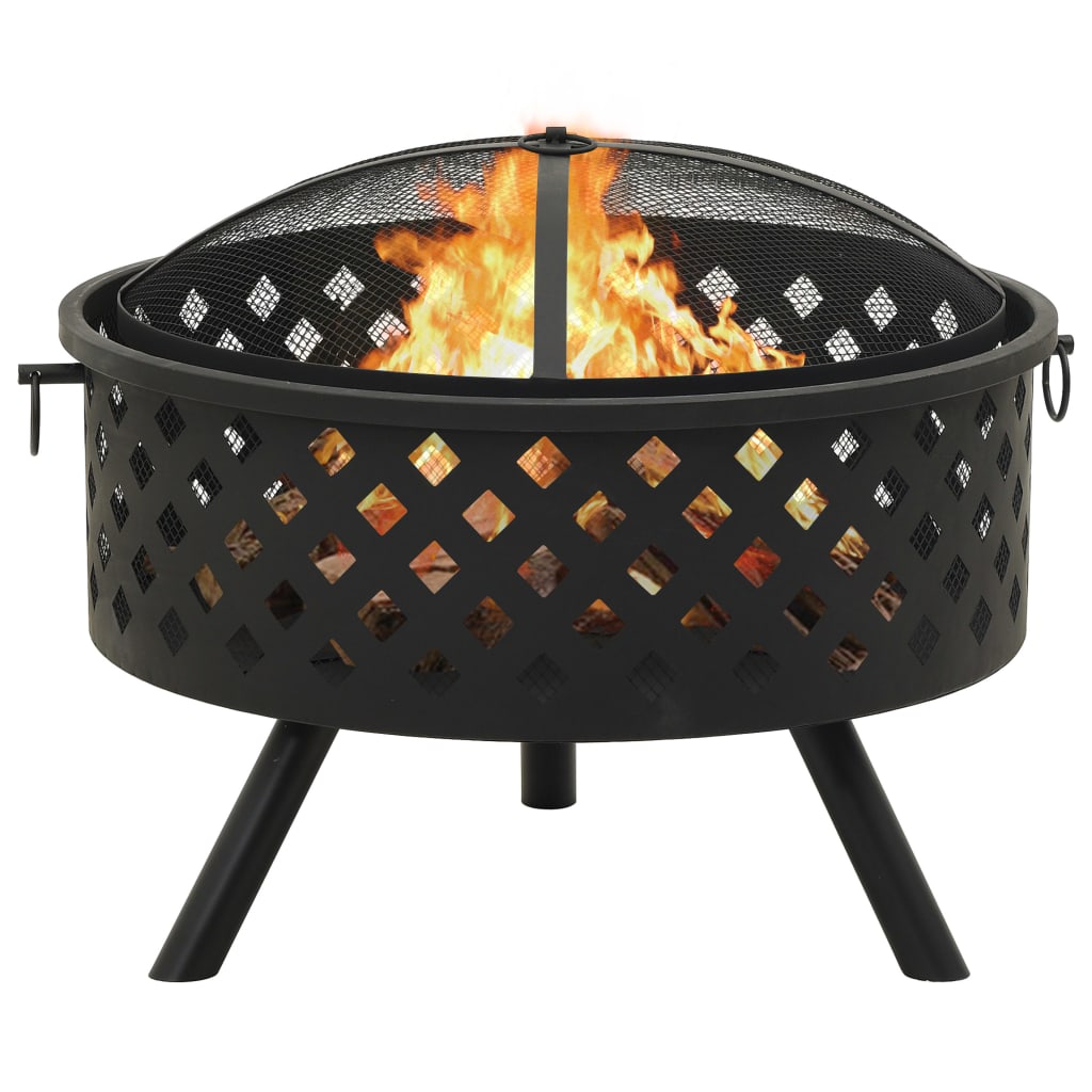 8720286083369_g_en_hd_1 vidaXL Fire Pit with Poker 68 cm XXL Steel - Image 2