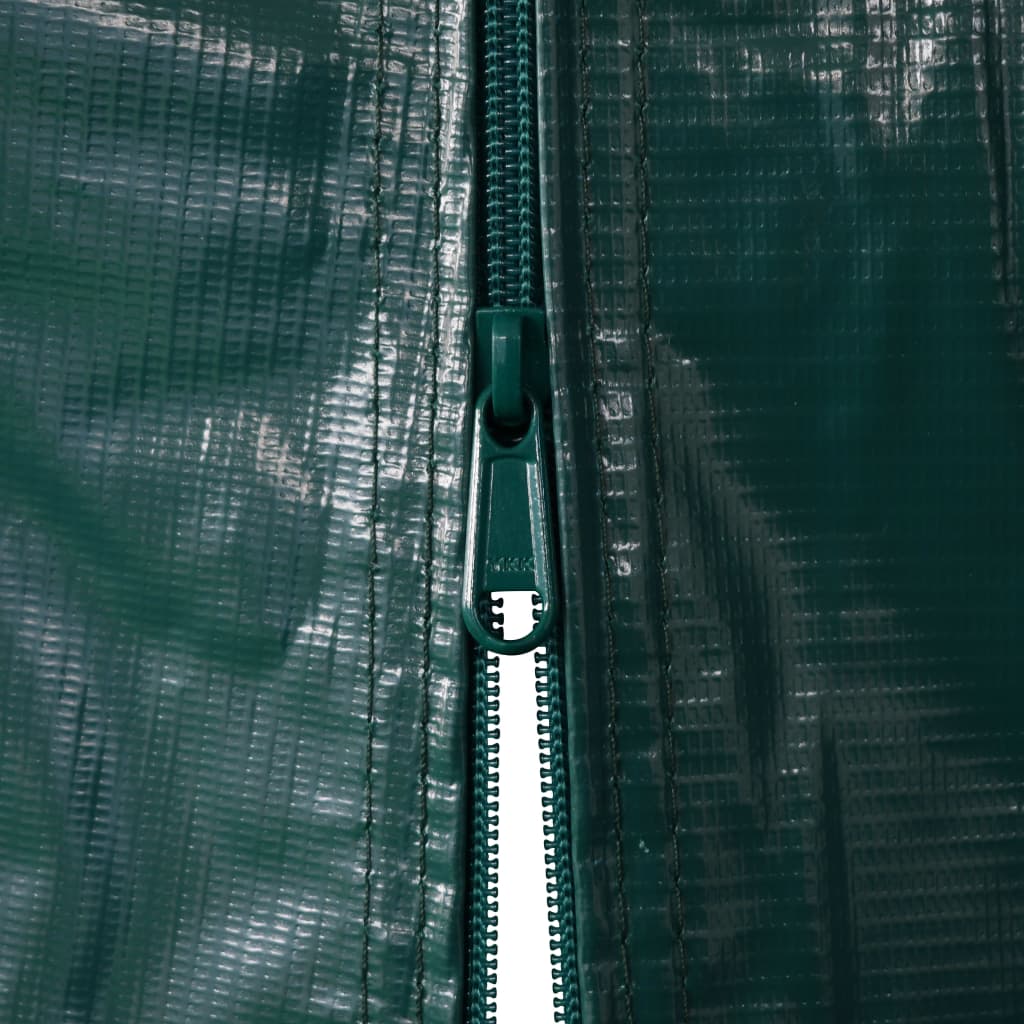 8720286083505_g_en_hd_7 vidaXL Garage Tent PVC 2.4x2.4 m Green - Image 9