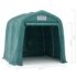 vidaXL Garage Tent PVC 2.4x2.4 m Green - Image 11