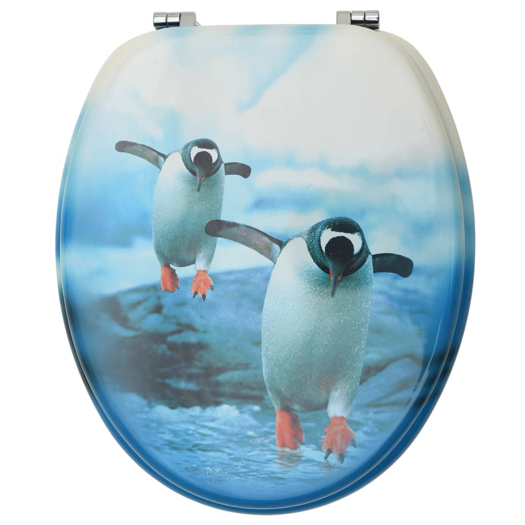 8720286084137_g_en_hd_4 vidaXL WC Toilet Seats with Lid 2 pcs MDF Penguin Design - Image 5