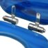 vidaXL WC Toilet Seats with Soft Close Lid 2 pcs MDF Blue Water Drop Design - Image 7