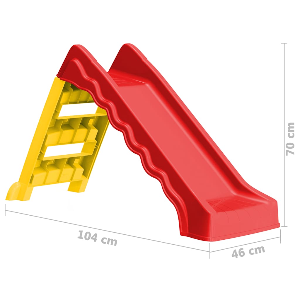 8720286084328_g_en_hd_10 vidaXL Foldable Slide for Kids Indoor Outdoor Red and Yellow - Image 11