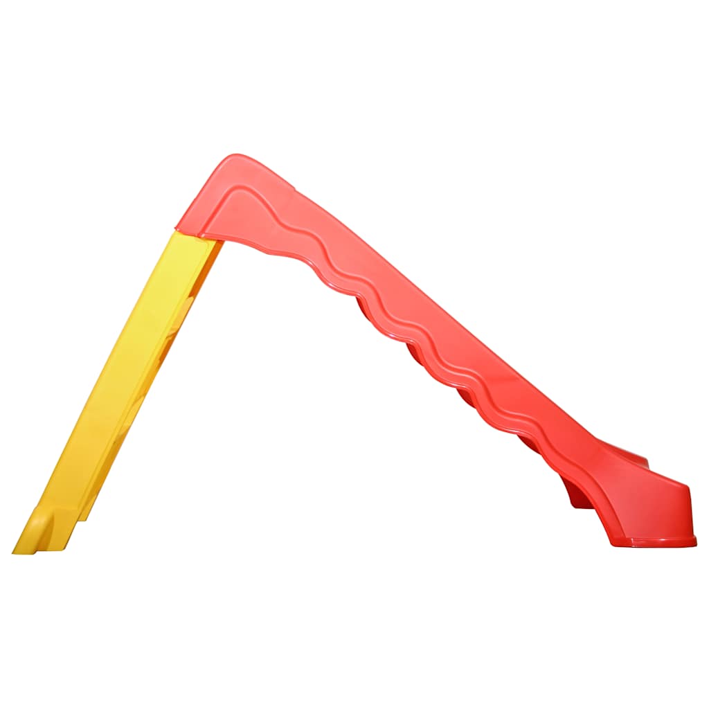 8720286084328_g_en_hd_4 vidaXL Foldable Slide for Kids Indoor Outdoor Red and Yellow - Image 5