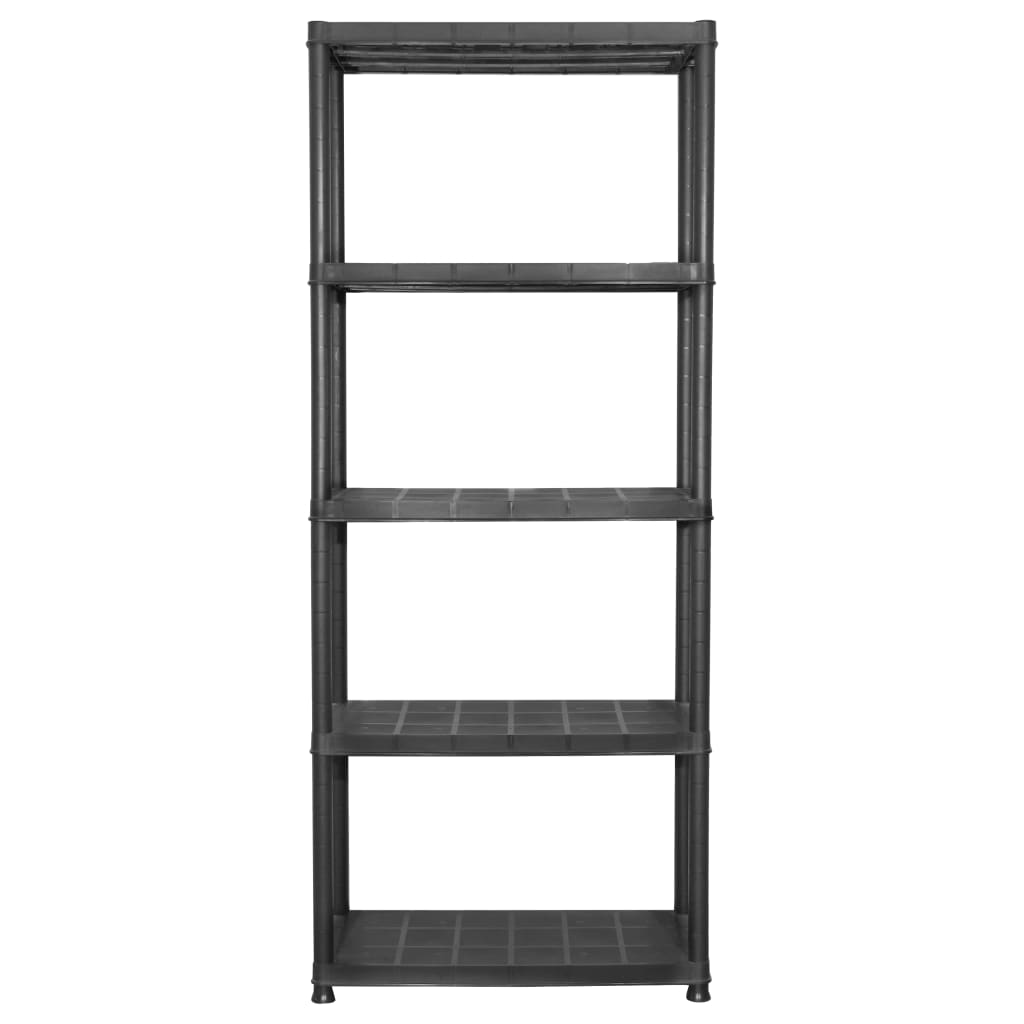 8720286084342_g_en_hd_1 vidaXL Storage Shelf 5-Tier Black 71x38x170 cm Plastic - Image 4