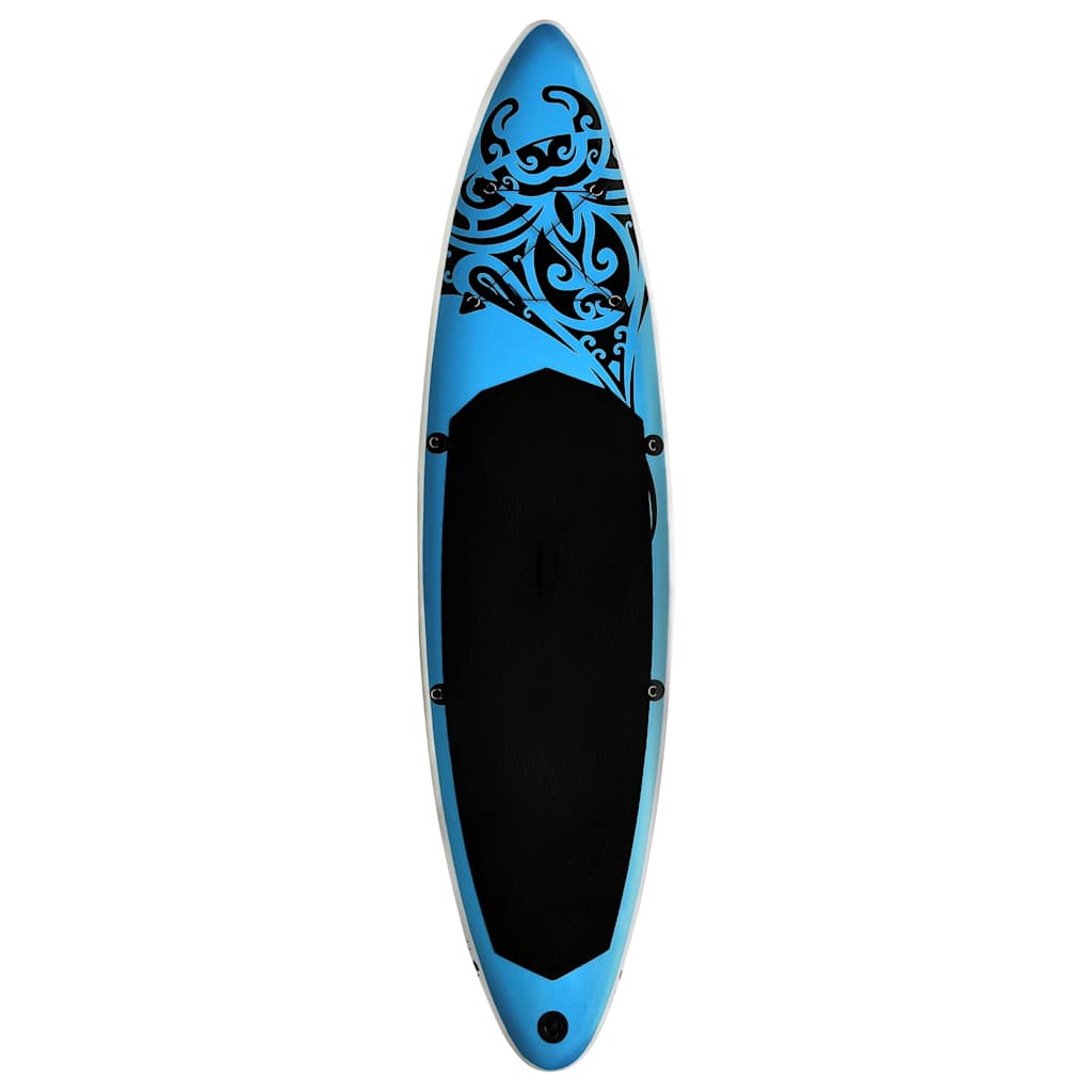8720286087985_g_en_hd_3 vidaXL Inflatable Stand Up Paddleboard Set 305x76x15 cm Blue - Image 4