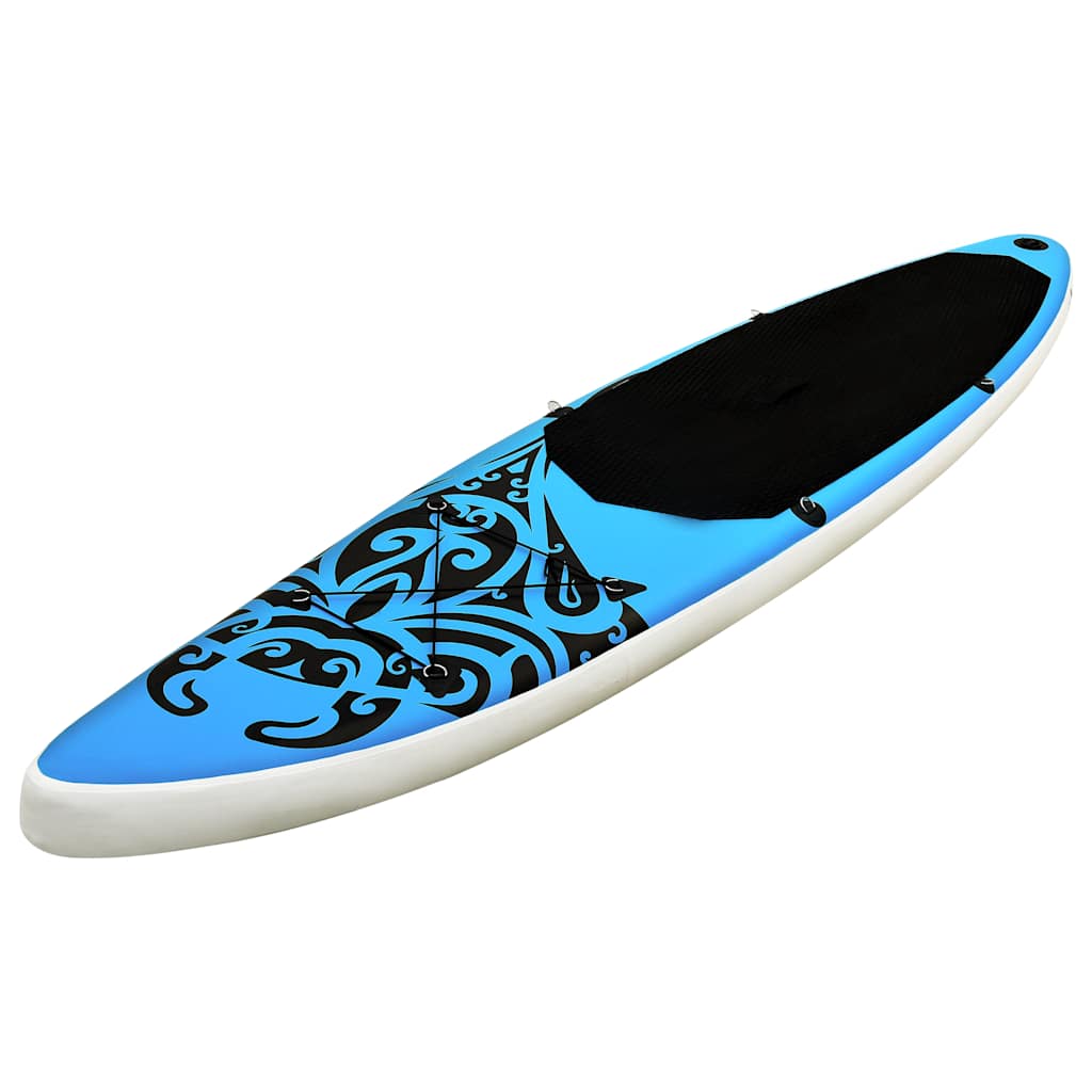 8720286087992_g_en_hd_1 vidaXL Inflatable Stand Up Paddleboard Set 320x76x15 cm Blue - Image 2