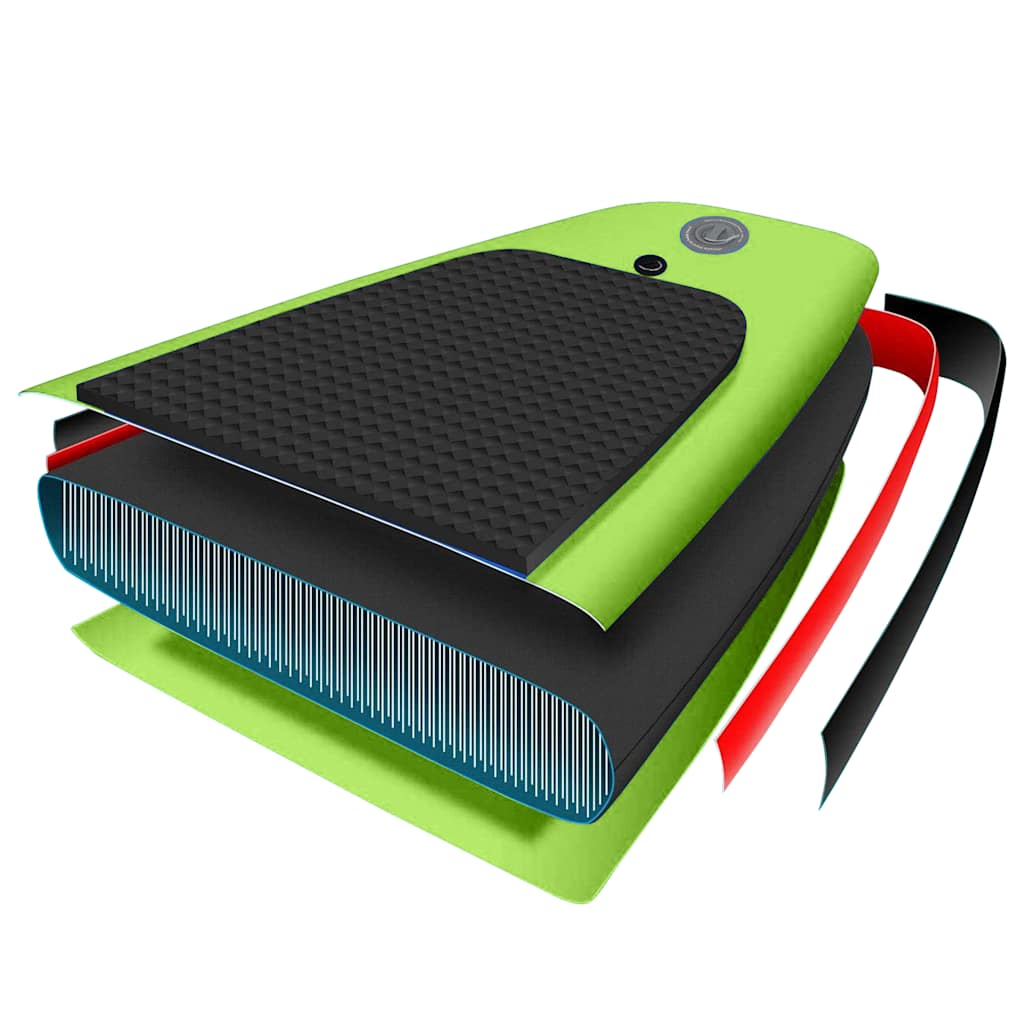 8720286088036_g_en_hd_9 vidaXL Inflatable Stand Up Paddleboard Set 366x76x15 cm Green - Image 10