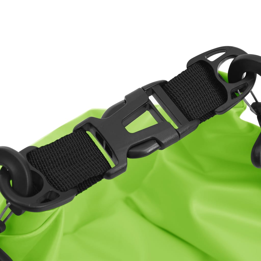 8720286088395_g_en_hd_5 vidaXL Dry Bag with Zipper Green 30 L PVC - Image 6