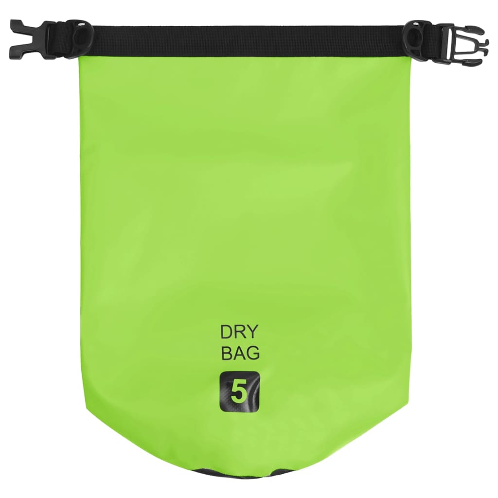 8720286088401_g_en_hd_2 vidaXL Dry Bag Green 5 L PVC - Image 3