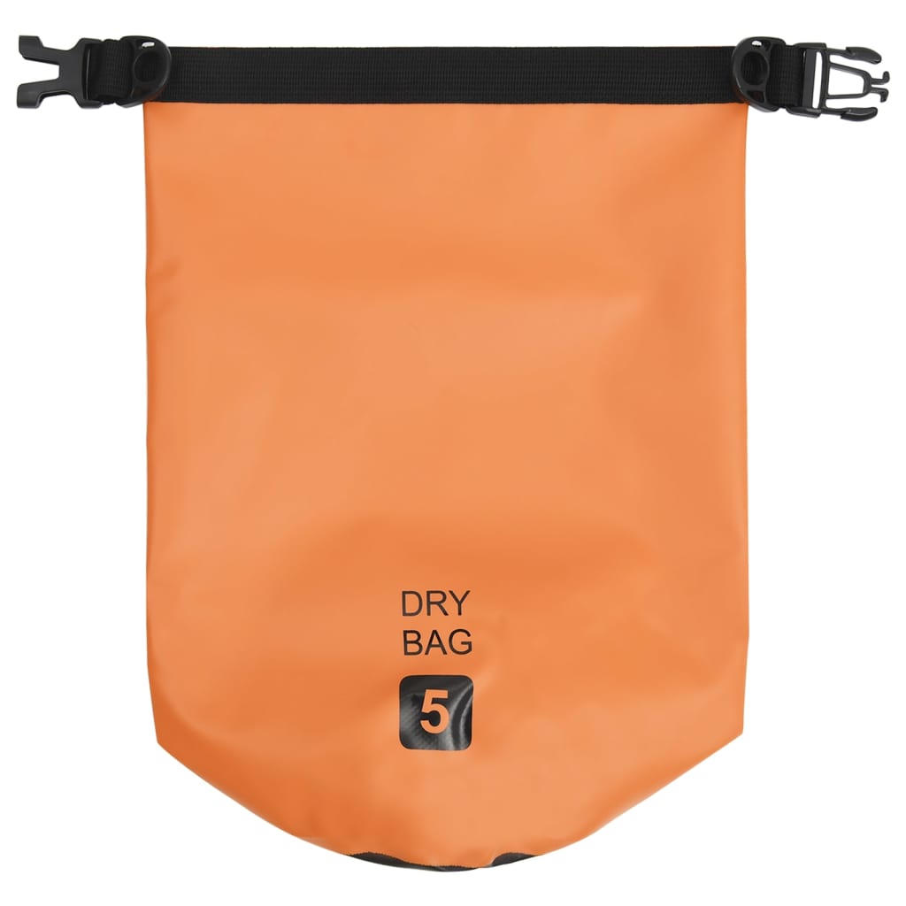 8720286088487_g_en_hd_2 vidaXL Dry Bag Orange 5 L PVC - Image 3