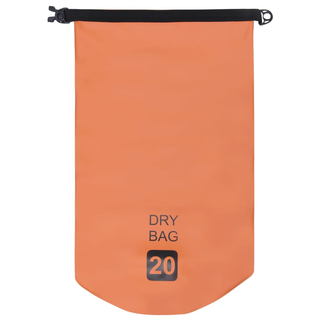 8720286088517_g_en_hd_2 vidaXL Dry Bag Orange 20 L PVC - Image 3