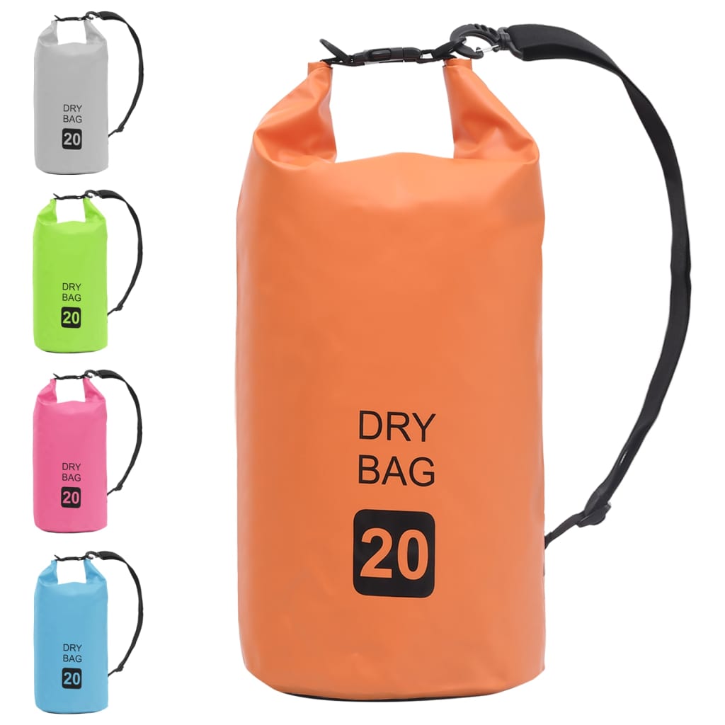 8720286088517_g_en_hd_8 vidaXL Dry Bag Orange 20 L PVC - Image 9