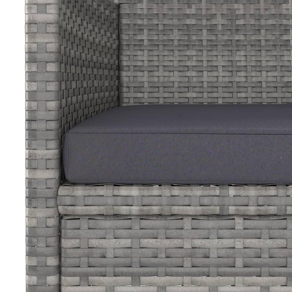 8720286089880_g_en_hd_7 vidaXL 4 Piece Garden Chair and Stool Set Poly Rattan Grey - Image 9