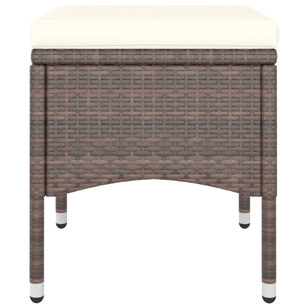 8720286089903_g_en_hd_6 vidaXL 4 Piece Garden Chair and Stool Set Poly Rattan Brown - Image 8